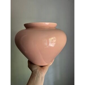 Vintage Pink Haeger Ceramic Pottery Vase